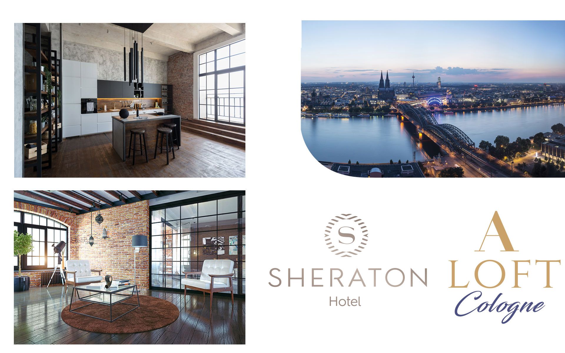 Sheraton Hotel ve A Loft Cologne